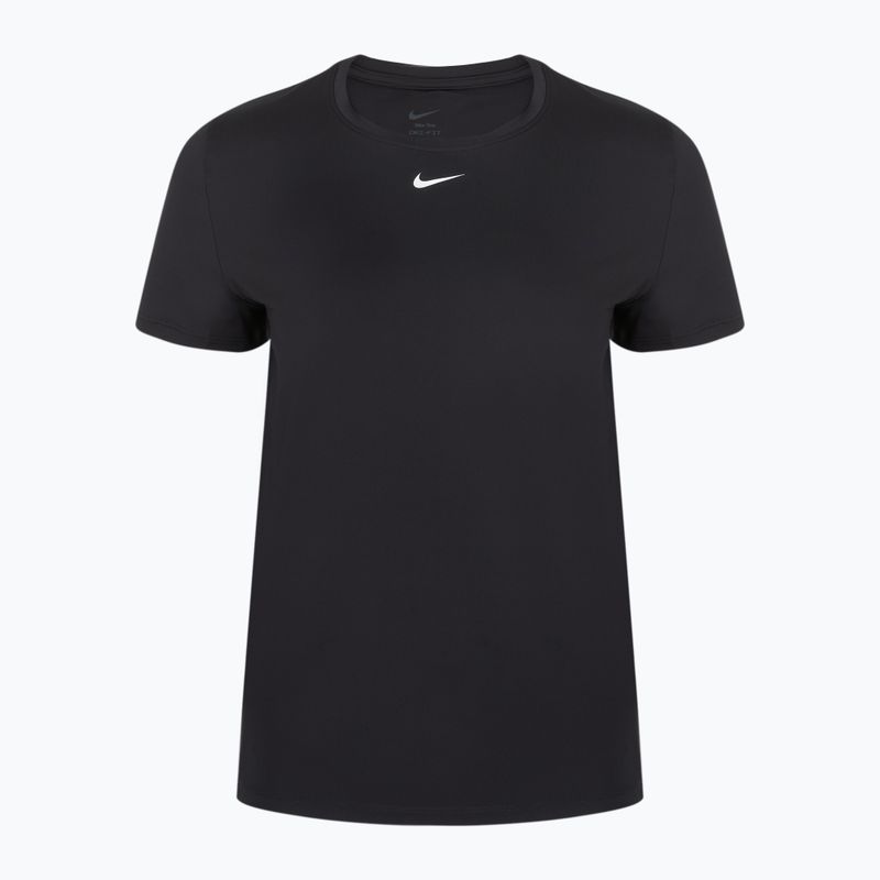 Women's training top Nike One Classic Dri-Fit black/white 7