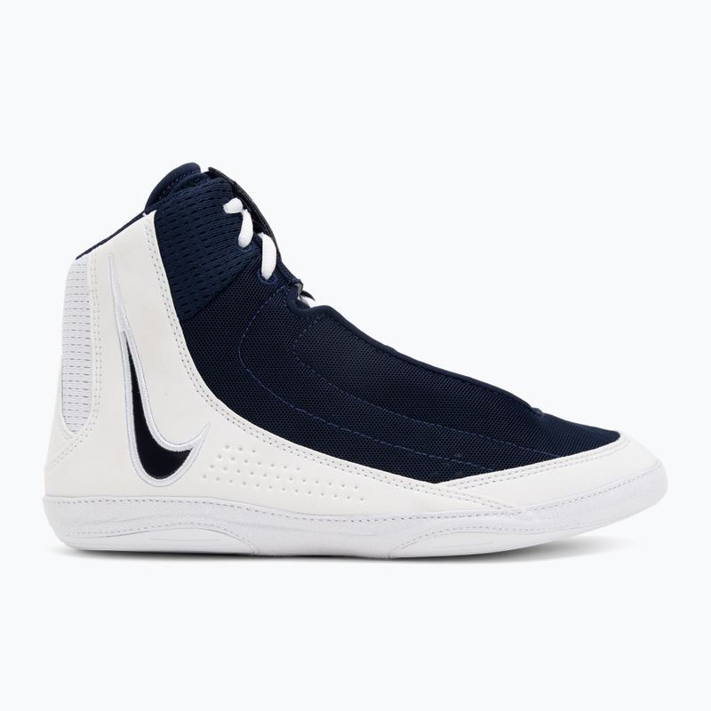 Wrestling shoes Nike Inflict 4 white/college navy 2