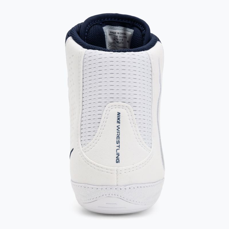 Wrestling shoes Nike Inflict 4 white/college navy 6