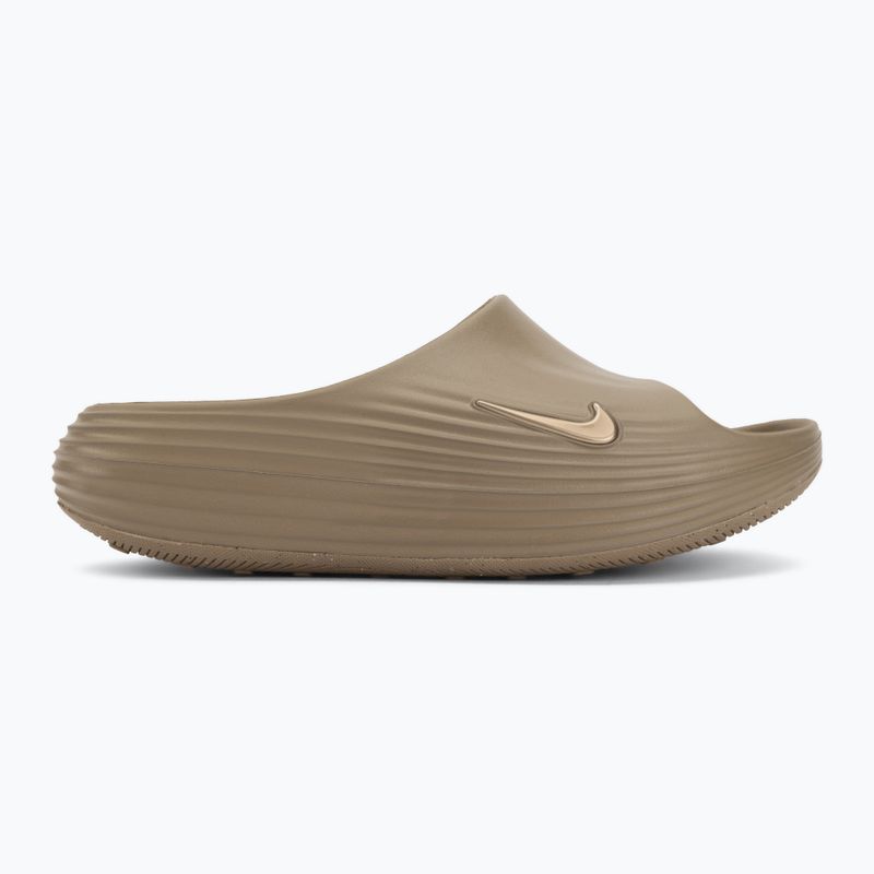 Men's flip-flops Nike ReactX Rejuven8 khaki/khaki/khaki 2
