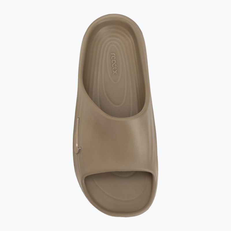 Men's flip-flops Nike ReactX Rejuven8 khaki/khaki/khaki 5