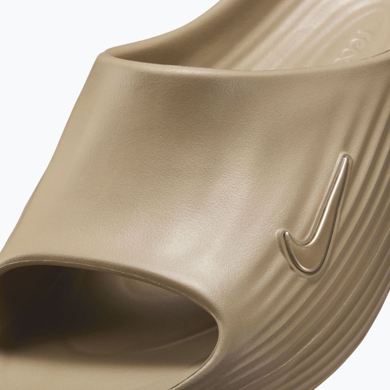 Men's flip-flops Nike ReactX Rejuven8 khaki/khaki/khaki 4