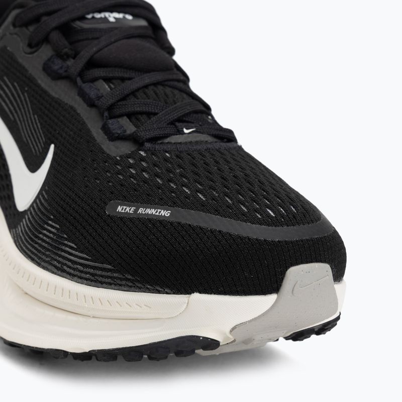 Women's Nike Vomero 18 Wide running shoes black/coconut milk/summit white 7