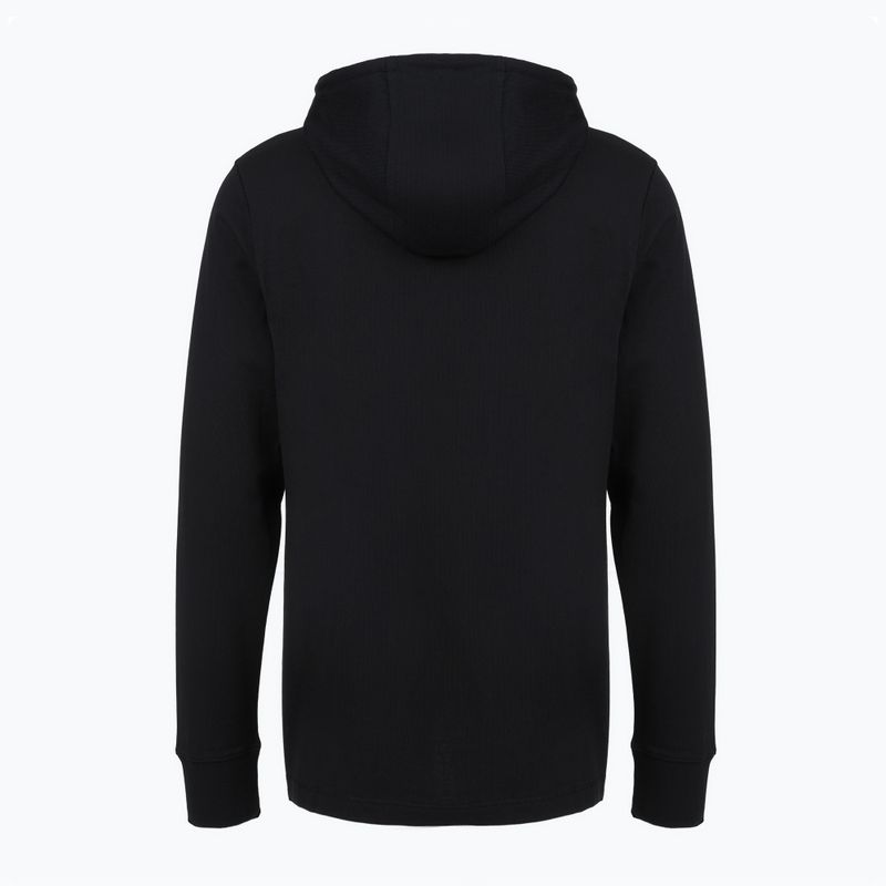Men's sweatshirt Nike Sportswear Club Knit Pullover Hoodie black/black/white 5