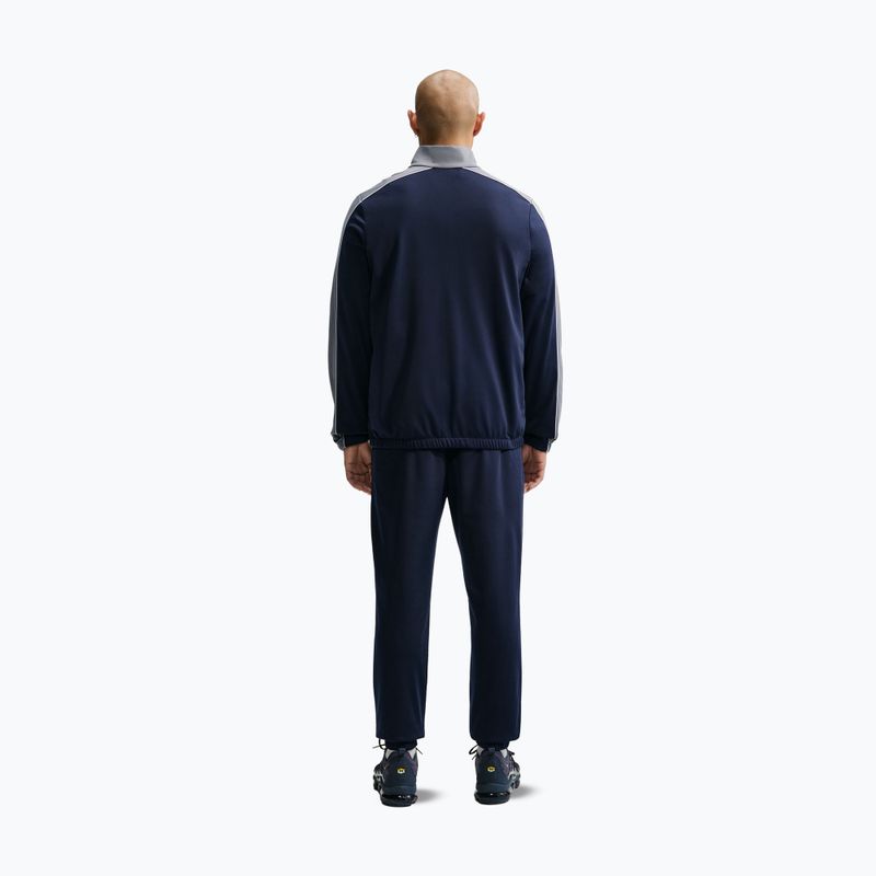 Men's tracksuit Nike Sportswear Club obsidian/smoke grey/white/white 2