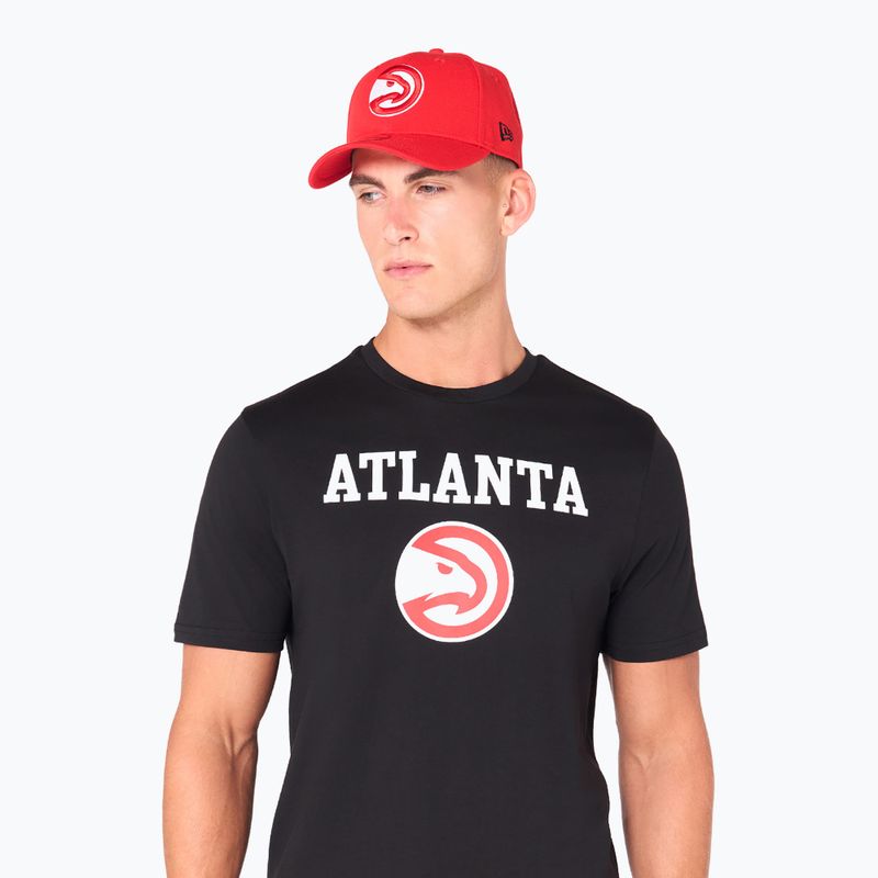 Men's New Era NOS NBA Regular Atlanta Hawks t-shirt black 3