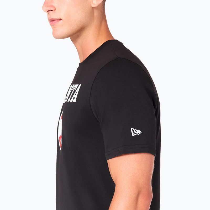 Men's New Era NOS NBA Regular Atlanta Hawks t-shirt black 7
