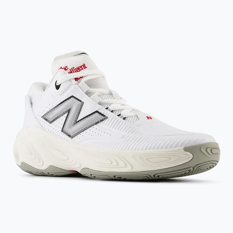 New Balance Fresh Foam BB v2 white basketball shoes