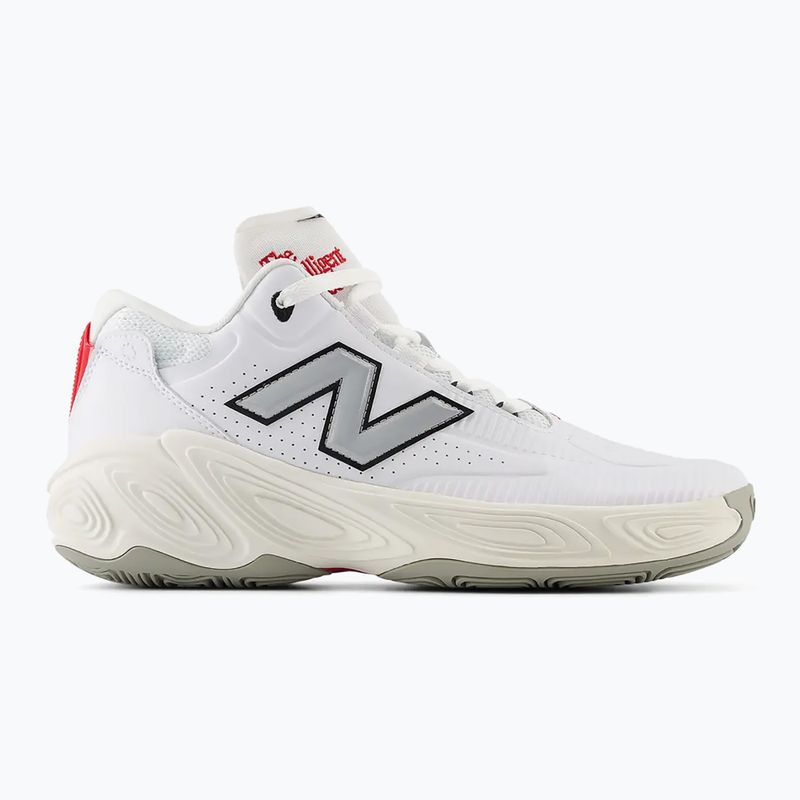 New Balance Fresh Foam BB v2 white basketball shoes 2