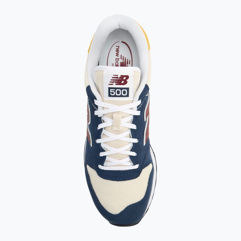 New Balance men's shoes 500's V2 blue navy 5