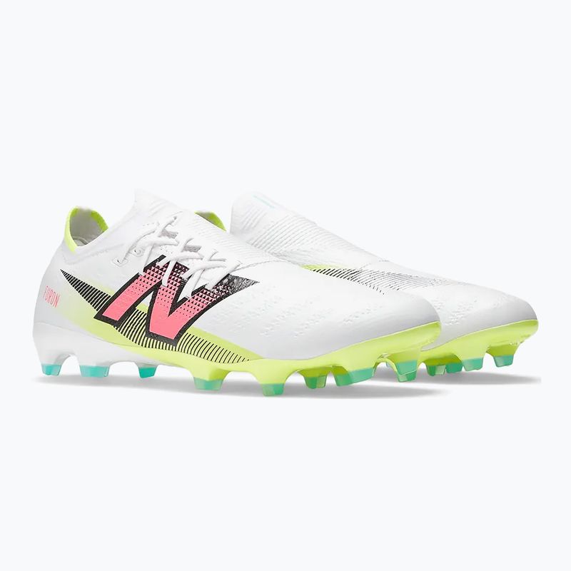 Men's football boots New Balance Furon Pro V7+ FG white 8