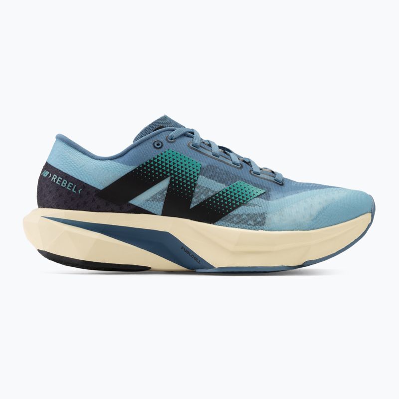 New Balance FuelCell Rebel v4 blue men's running shoes 2