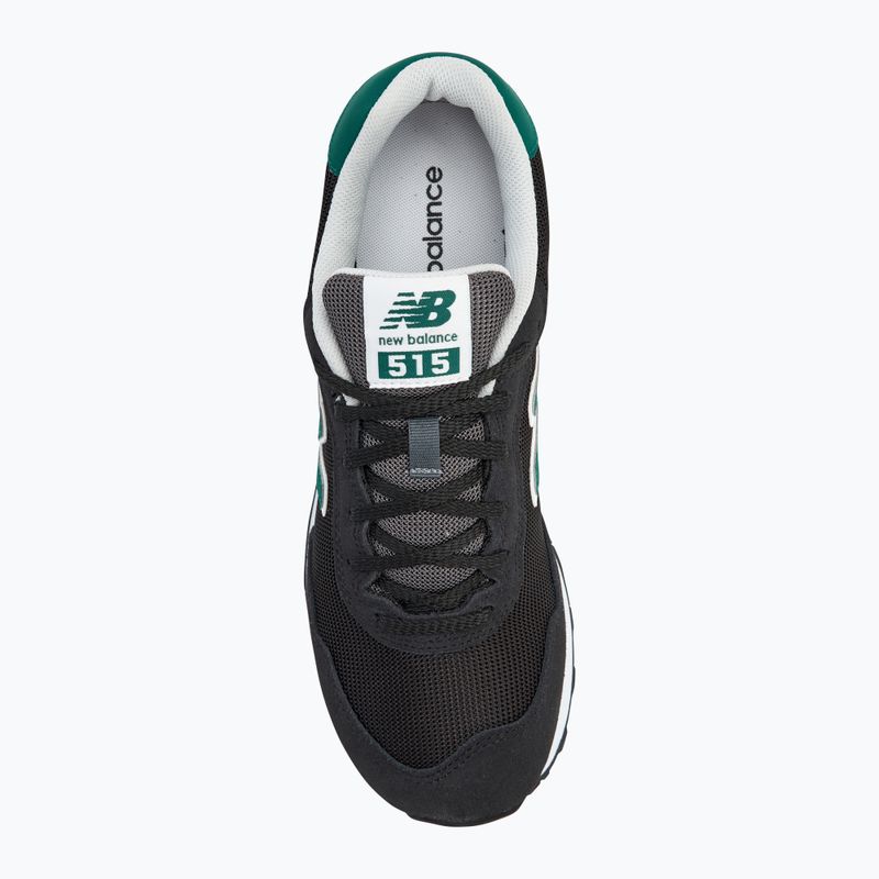 New Balance 515's V3 black/green men's shoes 5