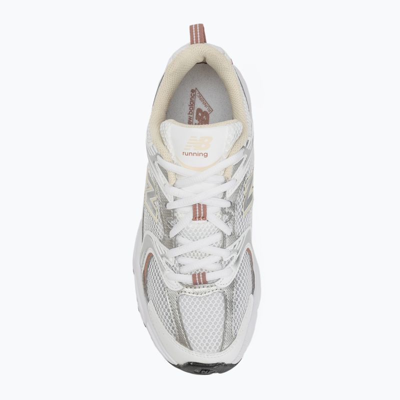 New Balance 530's white calcium shoes 5