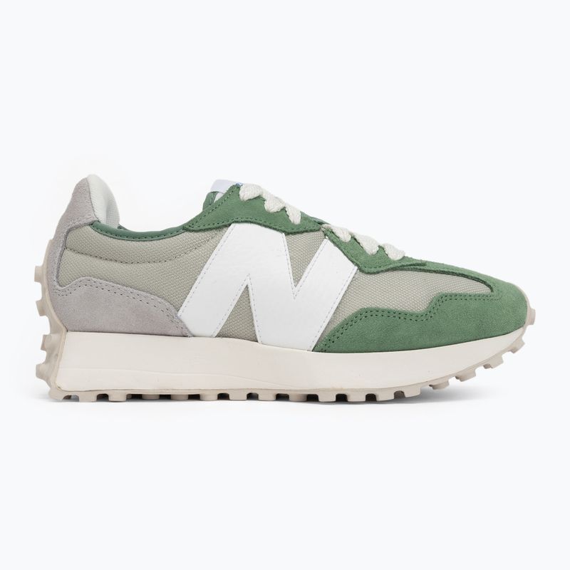 New Balance 327's V1 mallard/green olivine shoes 2