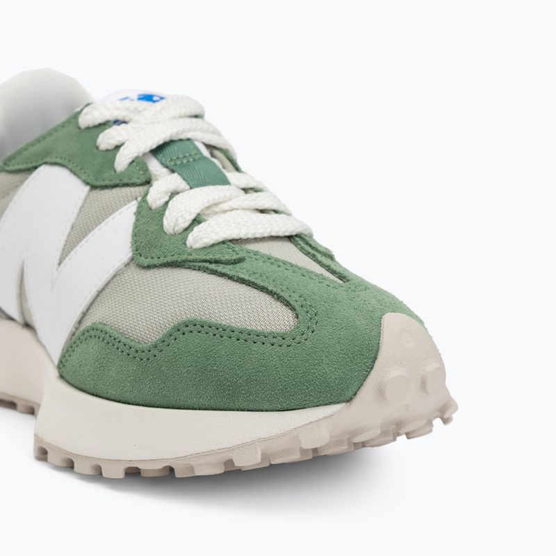 New Balance 327's V1 mallard/green olivine shoes 7