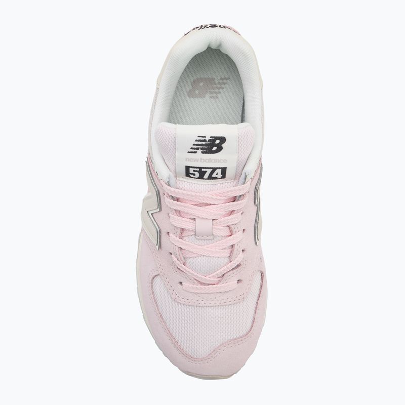 Women's shoes New Balance 574's V2 light pink/white 5