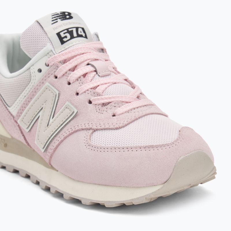 Women's shoes New Balance 574's V2 light pink/white 7