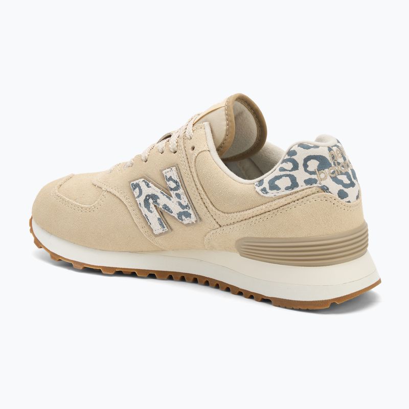 Women's shoes New Balance Classic 574's V2 beige 3