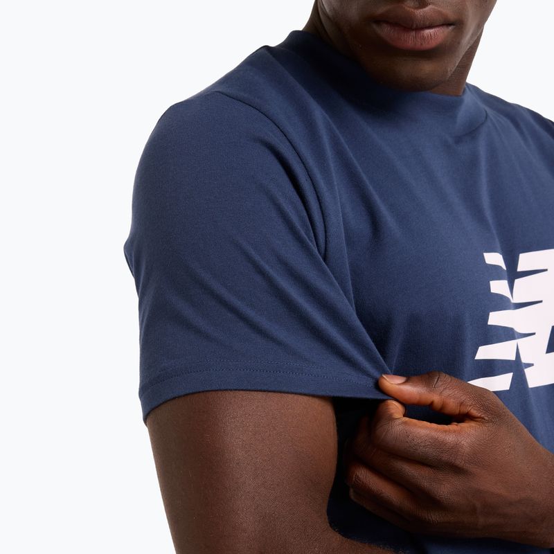 Men's New Balance Graphic V Flying navy T-shirt 5