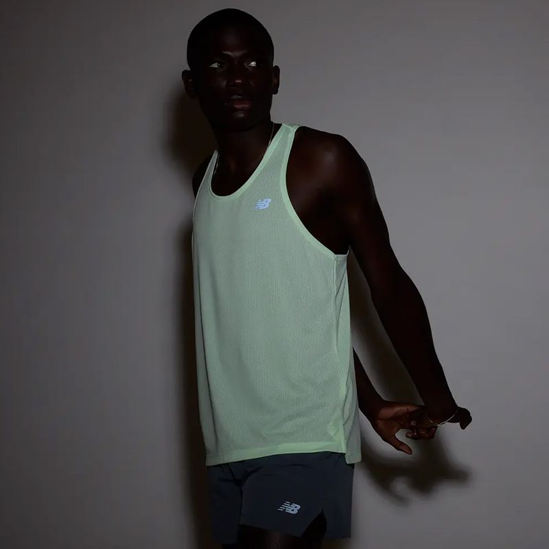 New Balance Singletics Athletics men's tank top melonwat 4