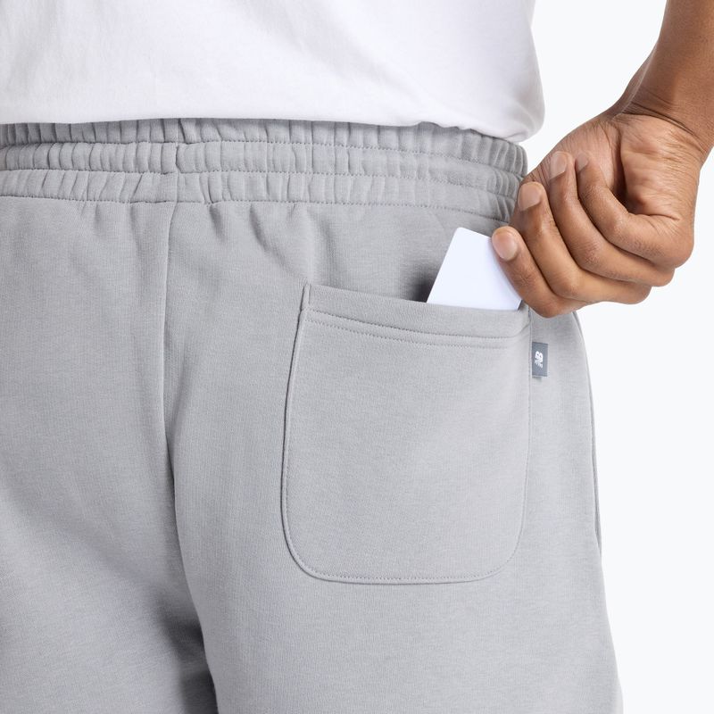 Men's New Balance Reimagined Fleece Graphic slategrey shorts 6