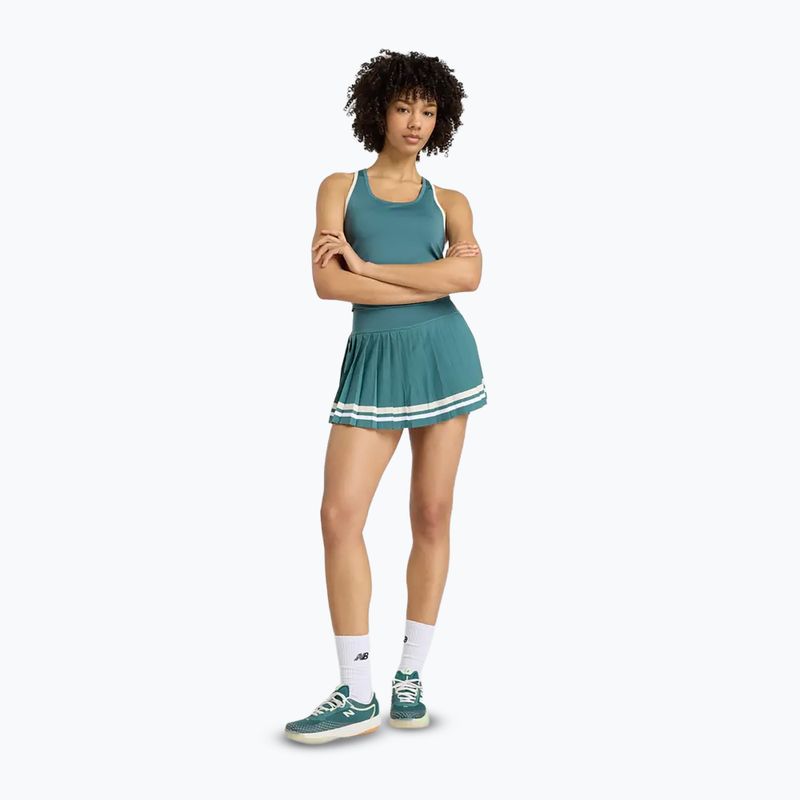 Women's tennis shirt New Balance Tournament Novelty Tank W new spruce 2