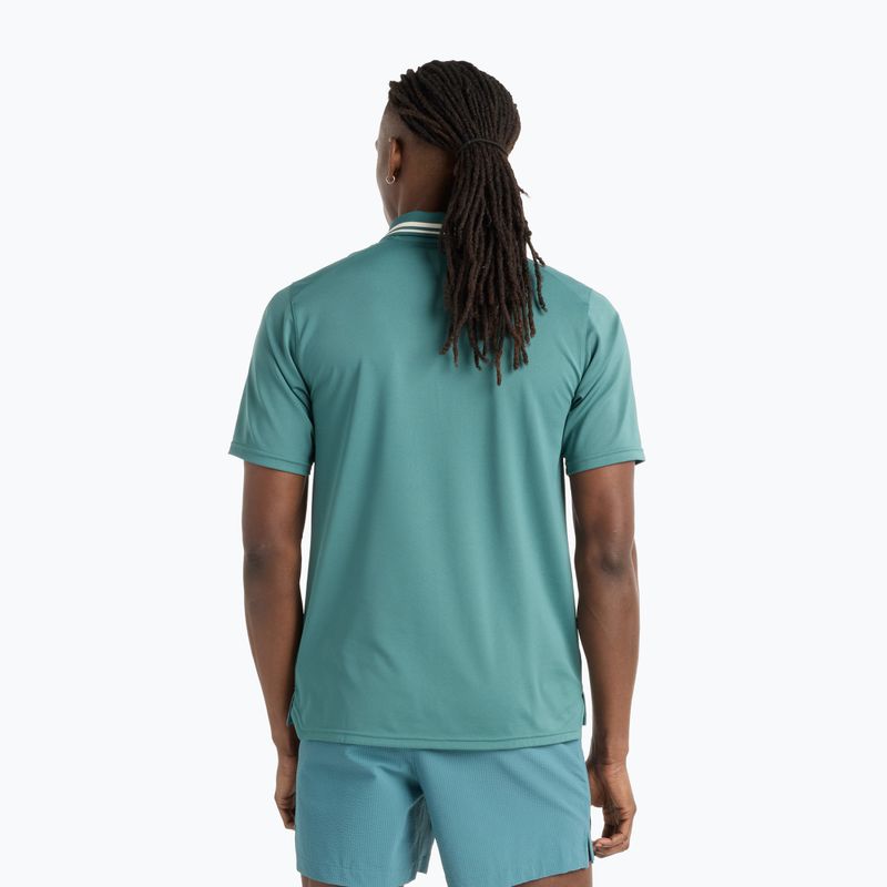 Men's New Balance Tournament Polo shirt new spruce 3