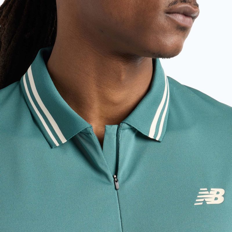 Men's New Balance Tournament Polo shirt new spruce 6