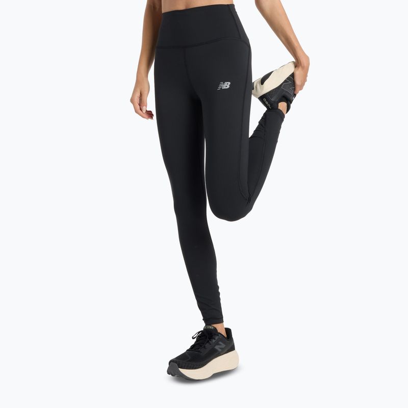 Women's running leggings New Balance Harmony High Rise black 5