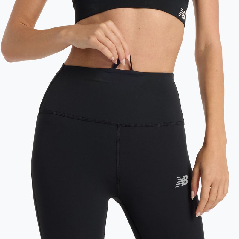 Women's running leggings New Balance Harmony High Rise black 6
