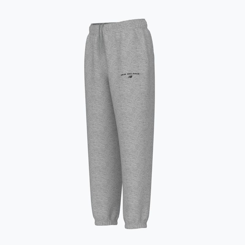Women's New Balance Reimagined Fleece Jogger ashheath trousers 3