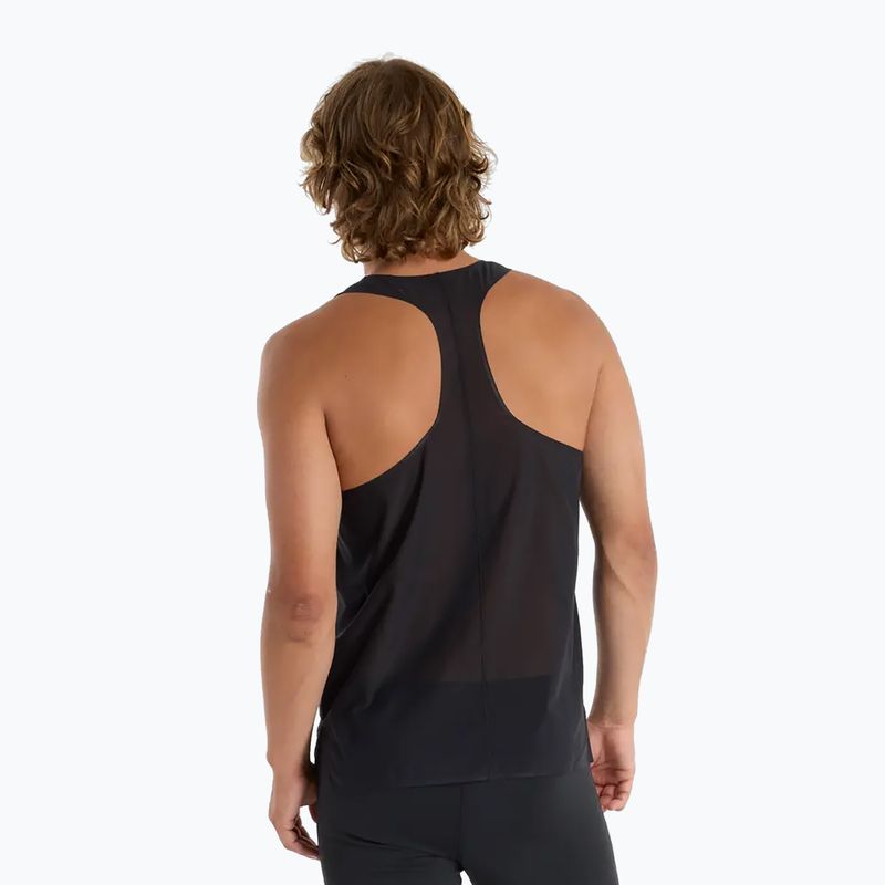 Men's New Balance Race Day Ultra Light Singlet black running tank top 2