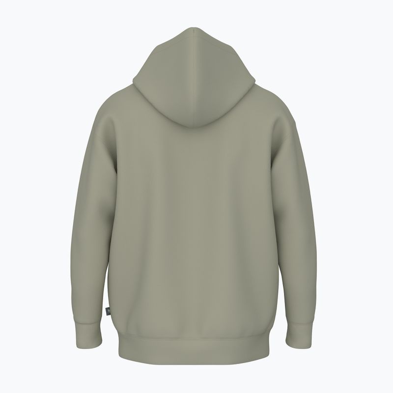 Men's New Balance Reimagine Fleece Hraphic Hoody olivine sweatshirt 2