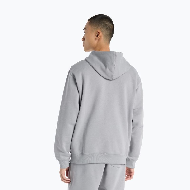 Men's New Balance Reimagine Fleece Hraphic Hoody slategrey sweatshirt 2