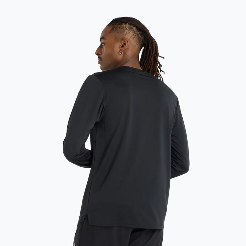 Men's long sleeve top New Balance Sport black/white 2