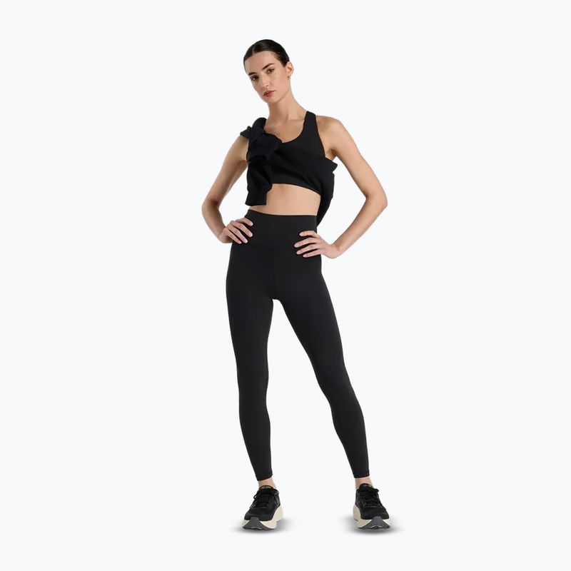 Women's leggings New Balance Define High Rise black/white 2