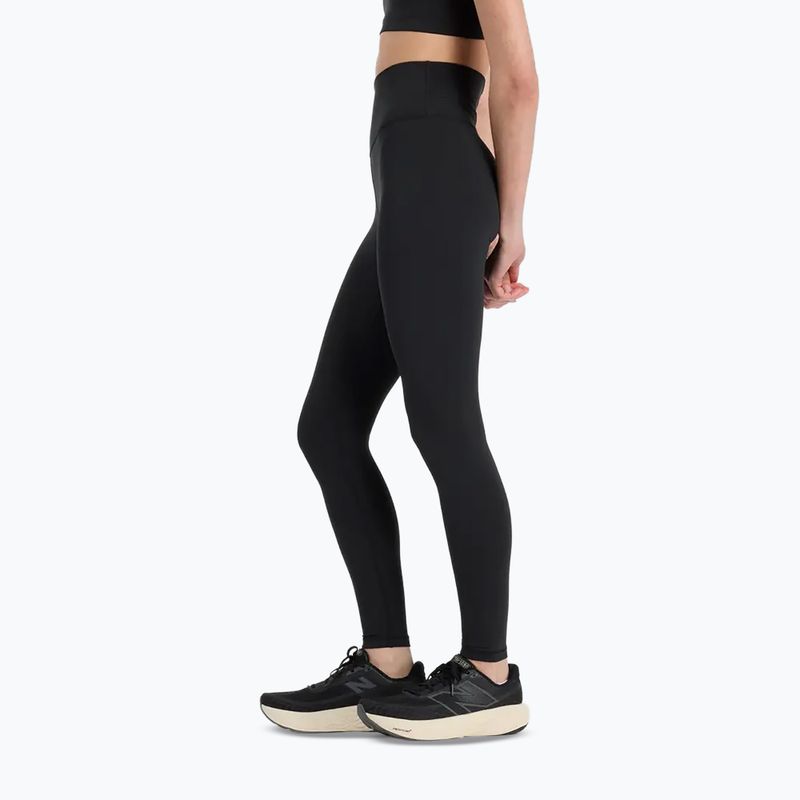 Women's leggings New Balance Define High Rise black/white 4