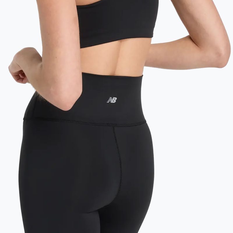Women's leggings New Balance Define High Rise black/white 6