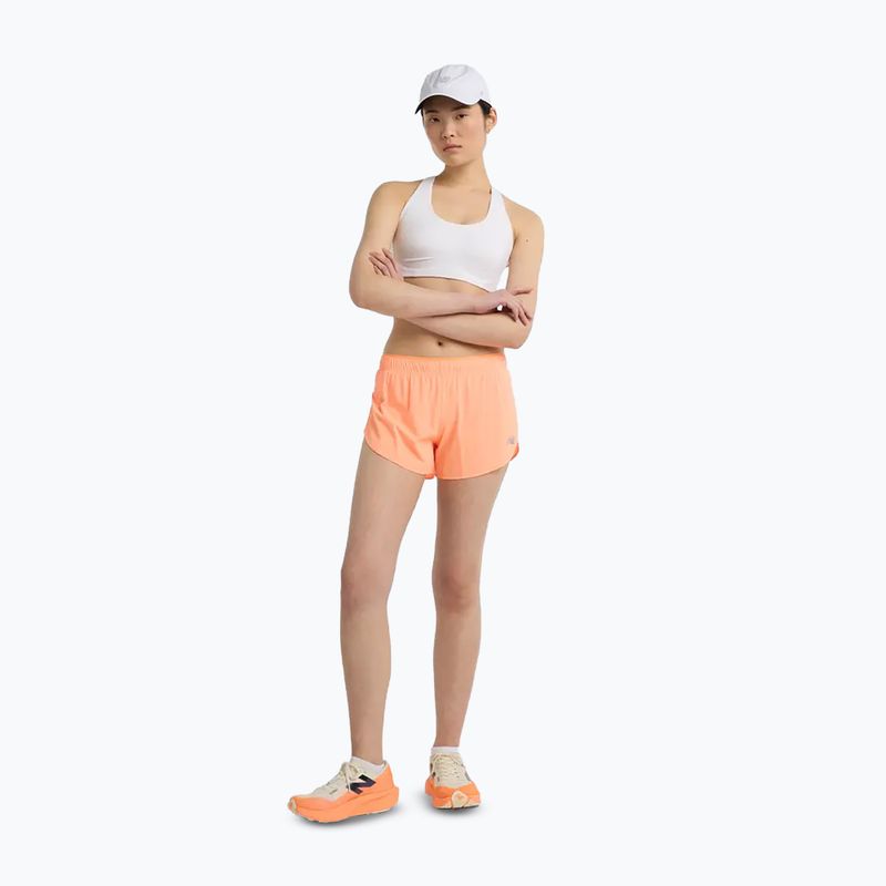 Women's New Balance Rc Ultra Light hotmango running shorts 2