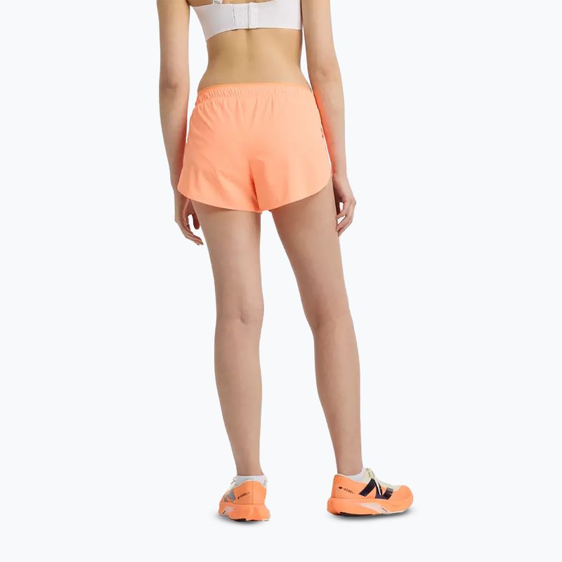 Women's New Balance Rc Ultra Light hotmango running shorts 4