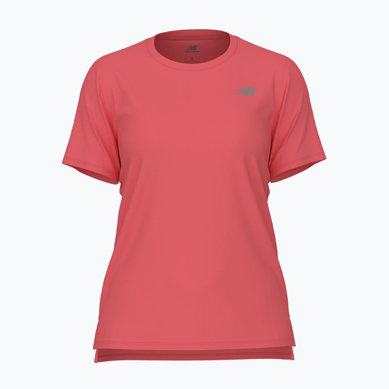 Women's New Balance Essentials SS driftred running shirt