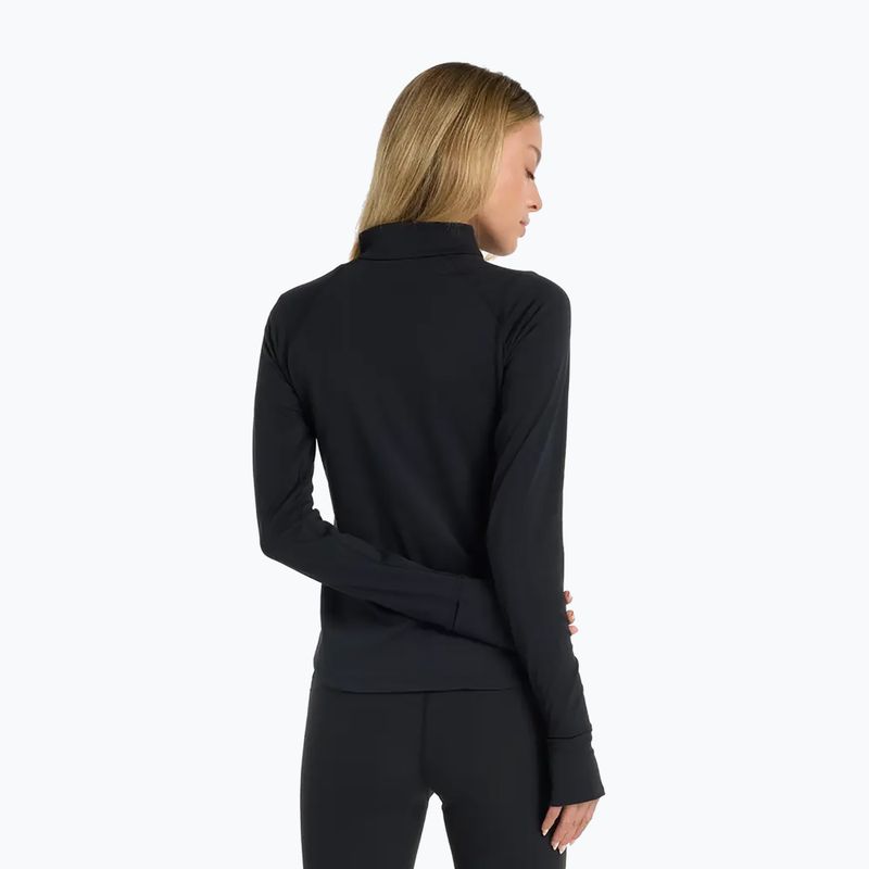 Women's New Balance Harmony Half Zip running sweatshirt black 2