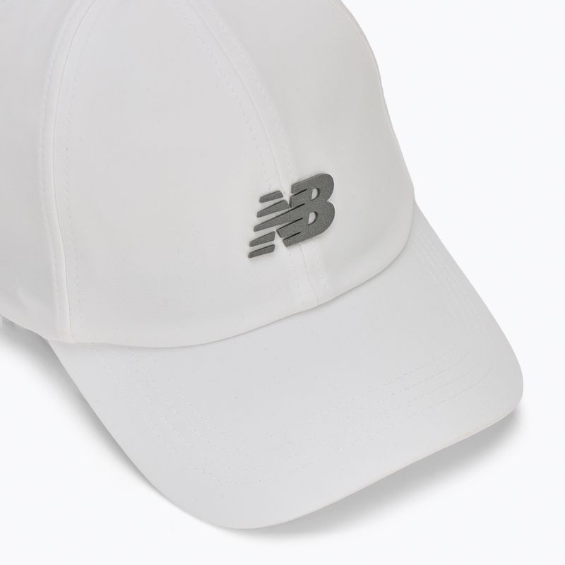 New Balance 5 Panel Performance V 2.0 baseball cap white 3