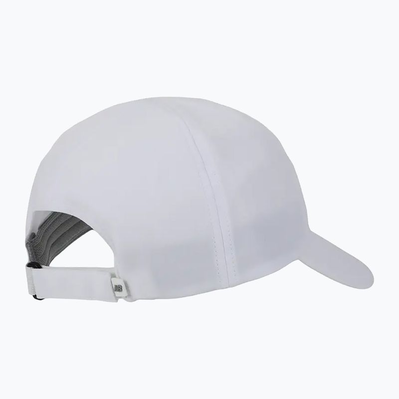 New Balance 5 Panel Performance V 2.0 baseball cap white 2