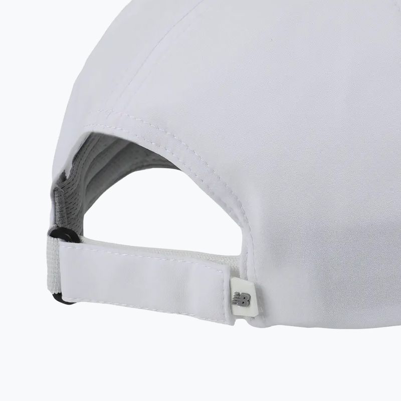 New Balance 5 Panel Performance V 2.0 baseball cap white 3