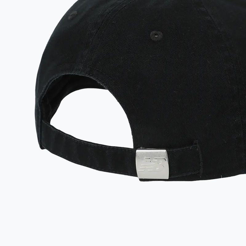 New Balance 6 Panel Classic V 2.0 black baseball cap 3