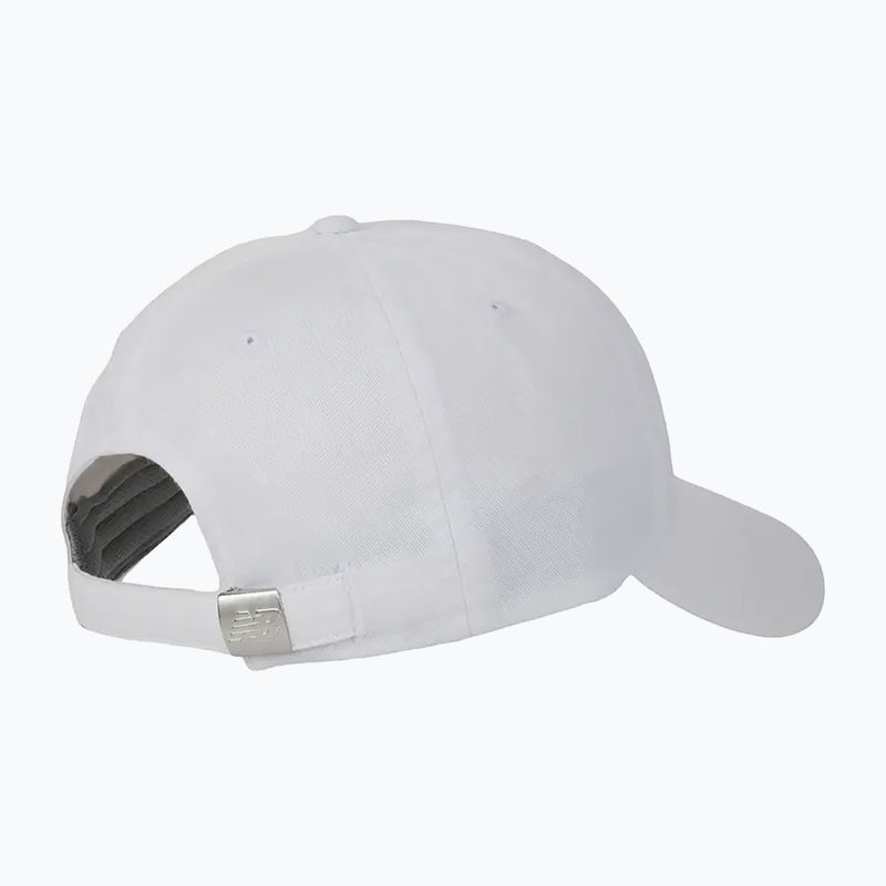 New Balance 6 Panel Classic V 2.0 baseball cap white 2
