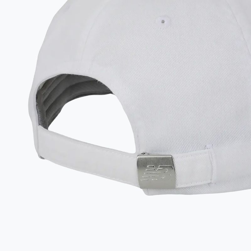 New Balance 6 Panel Classic V 2.0 baseball cap white 3