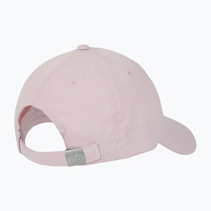 Women's New Balance 6 Panel Linear Logo cap rosesugar 2